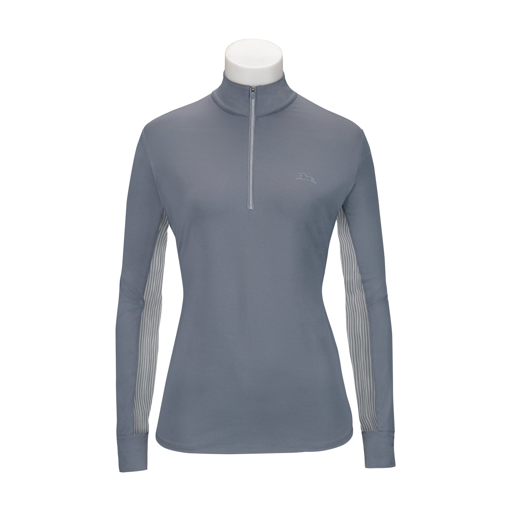 RJ Classics Schooling Shirt Grey RJ Classics- Ella Shirt (XS) equestrian team apparel online tack store mobile tack store custom farm apparel custom show stable clothing equestrian lifestyle horse show clothing riding clothes RJ Classics- Ella Shirt (XS) horses equestrian tack store