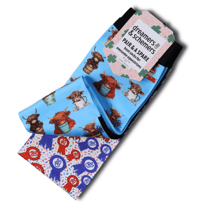 Dreamers & Schemers- Highland Cow