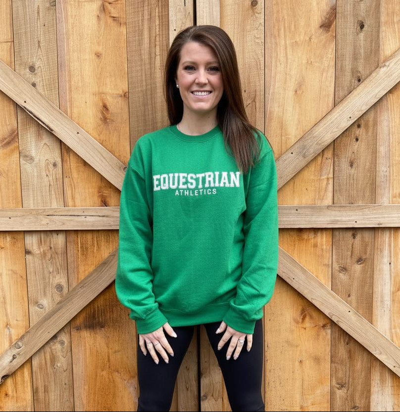Equestrian Team Apparel Women's Sweat Shirt S / Green (Kelly) Equestrian Team Apparel- Sweatshirts (Unisex) equestrian team apparel online tack store mobile tack store custom farm apparel custom show stable clothing equestrian lifestyle horse show clothing riding clothes Equestrian Team Apparel- Sweatshirts (Unisex) horses equestrian tack store