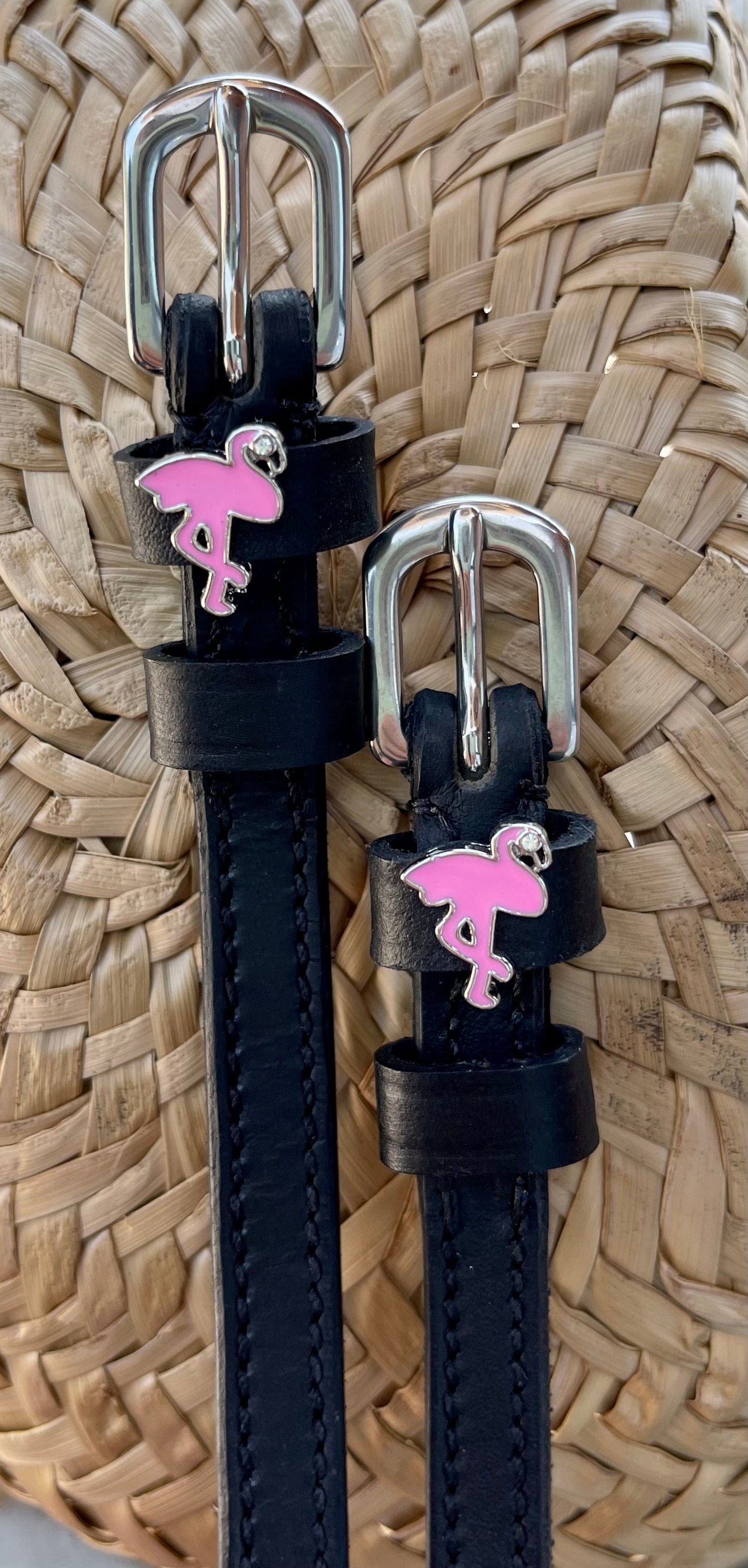 ManeJane Spur Straps Mane Jane- Flamingo Spur Straps equestrian team apparel online tack store mobile tack store custom farm apparel custom show stable clothing equestrian lifestyle horse show clothing riding clothes horses equestrian tack store