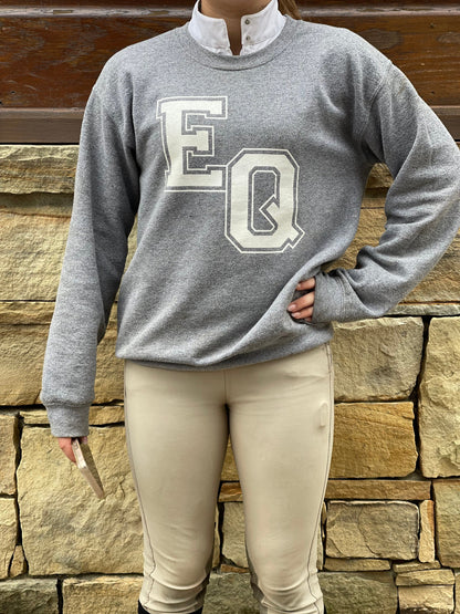 TKEQ Pullover S / Fog Grey TKEQ- Sweatshirt EQ equestrian team apparel online tack store mobile tack store custom farm apparel custom show stable clothing equestrian lifestyle horse show clothing riding clothes horses equestrian tack store