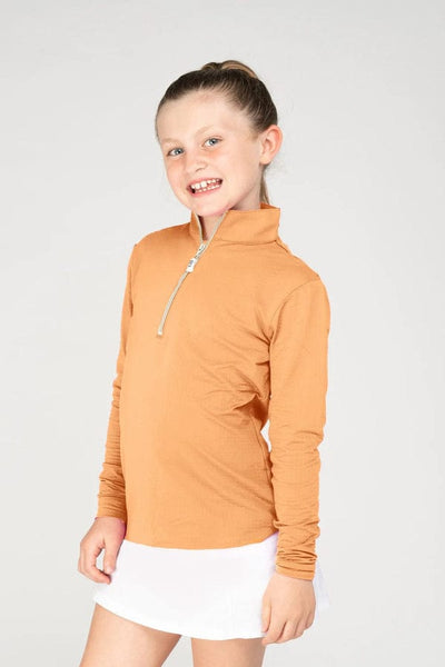 EIS Youth Shirt Apricot/Ivory EIS- Sun Shirts Youth Small 4-6 equestrian team apparel online tack store mobile tack store custom farm apparel custom show stable clothing equestrian lifestyle horse show clothing riding clothes ETA Kids Equestrian Fashion | EIS Sun Shirts horses equestrian tack store