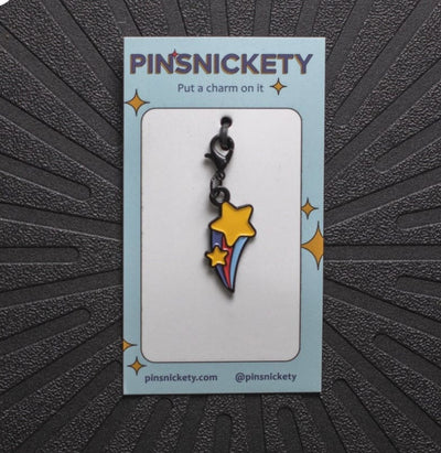 Pinsnickety Shooting Star Pinsnickety- Bridle Charms equestrian team apparel online tack store mobile tack store custom farm apparel custom show stable clothing equestrian lifestyle horse show clothing riding clothes horses equestrian tack store
