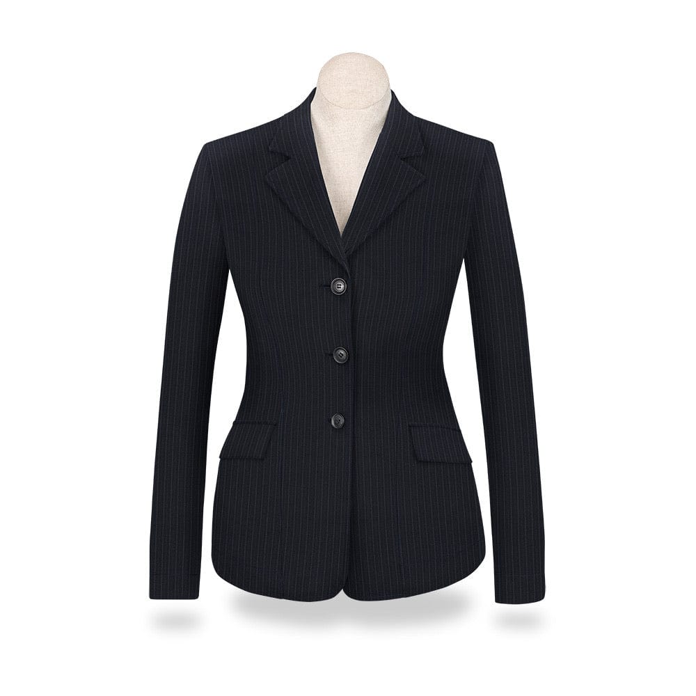 RJ Classics Show Coat 00 Regular / Black Stripe RJ Classics- Monterey Ladies Show Coat Navy equestrian team apparel online tack store mobile tack store custom farm apparel custom show stable clothing equestrian lifestyle horse show clothing riding clothes horses equestrian tack store