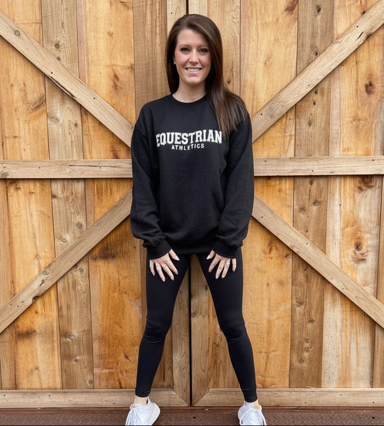 Equestrian Team Apparel Women's Sweat Shirt S / Black Equestrian Team Apparel- Sweatshirts (Unisex) equestrian team apparel online tack store mobile tack store custom farm apparel custom show stable clothing equestrian lifestyle horse show clothing riding clothes Equestrian Team Apparel- Sweatshirts (Unisex) horses equestrian tack store