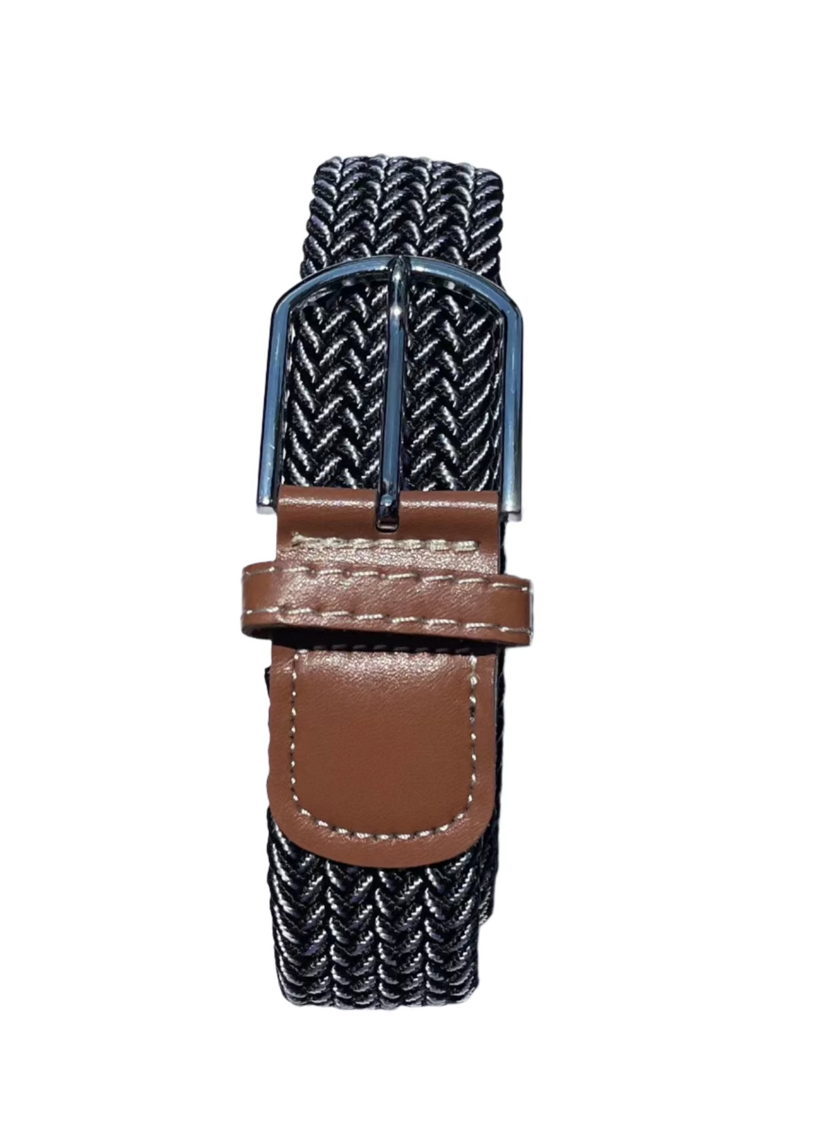 Rather Lucky Belts Black/White Rather Lucky- Braided Belt equestrian team apparel online tack store mobile tack store custom farm apparel custom show stable clothing equestrian lifestyle horse show clothing riding clothes horses equestrian tack store