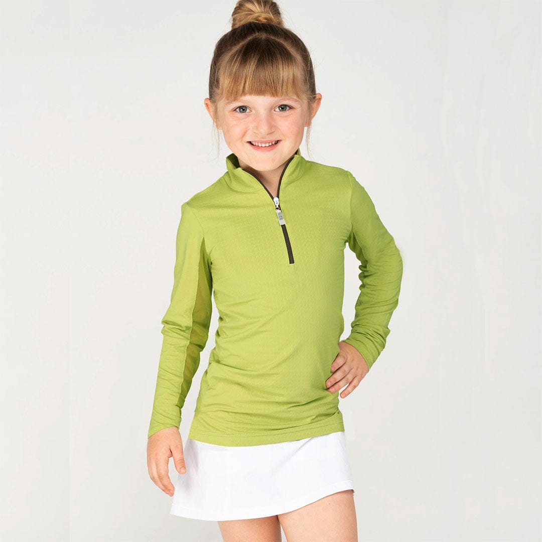 EIS Youth Shirt Oasis/Java EIS- Sun Shirts Youth Medium 6-8 equestrian team apparel online tack store mobile tack store custom farm apparel custom show stable clothing equestrian lifestyle horse show clothing riding clothes ETA Kids Equestrian Fashion | EIS Sun Shirts horses equestrian tack store