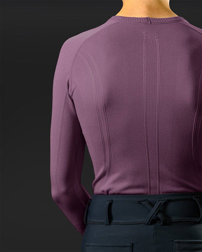 Equestly Women's Shirt Equestly- Lux Seamless Top LS Heather equestrian team apparel online tack store mobile tack store custom farm apparel custom show stable clothing equestrian lifestyle horse show clothing riding clothes horses equestrian tack store