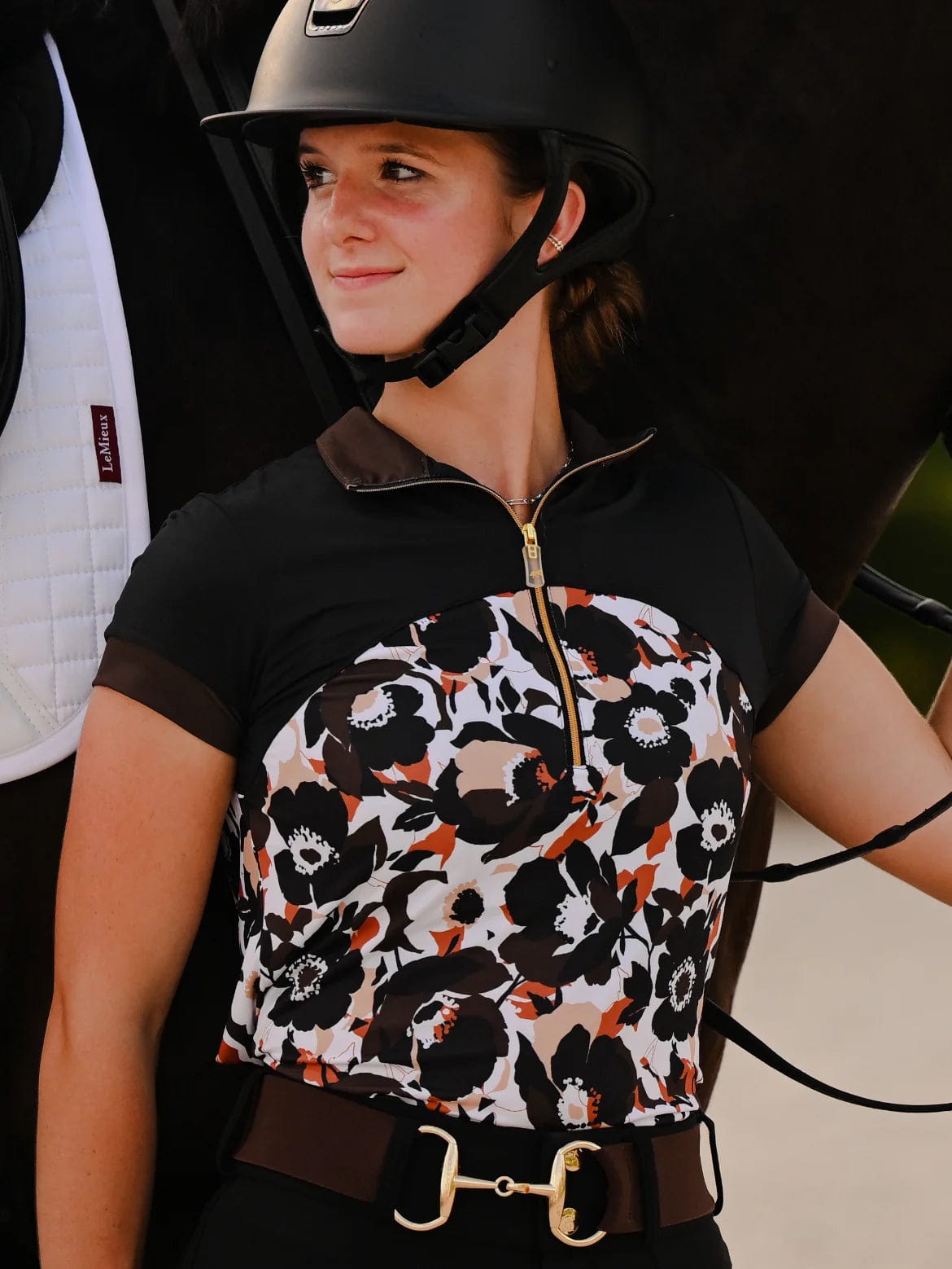 Novella Equestrian Sunshirt Novella Equestrian- The Madison SS equestrian team apparel online tack store mobile tack store custom farm apparel custom show stable clothing equestrian lifestyle horse show clothing riding clothes horses equestrian tack store