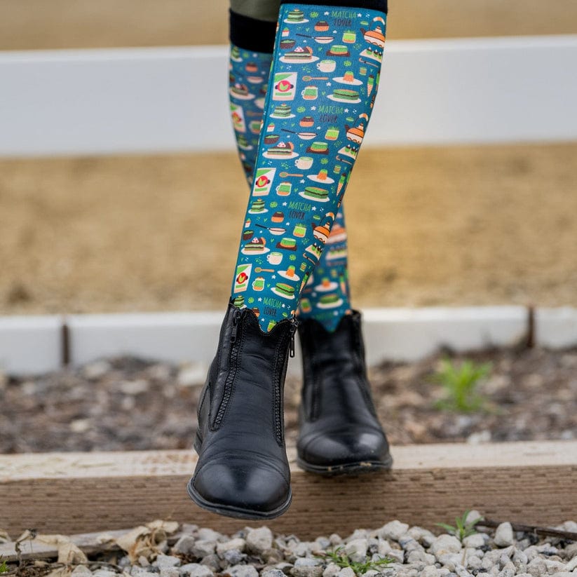 Dreamers & Schemers Socks Dreamers & Schemers- Matcha equestrian team apparel online tack store mobile tack store custom farm apparel custom show stable clothing equestrian lifestyle horse show clothing riding clothes horses equestrian tack store