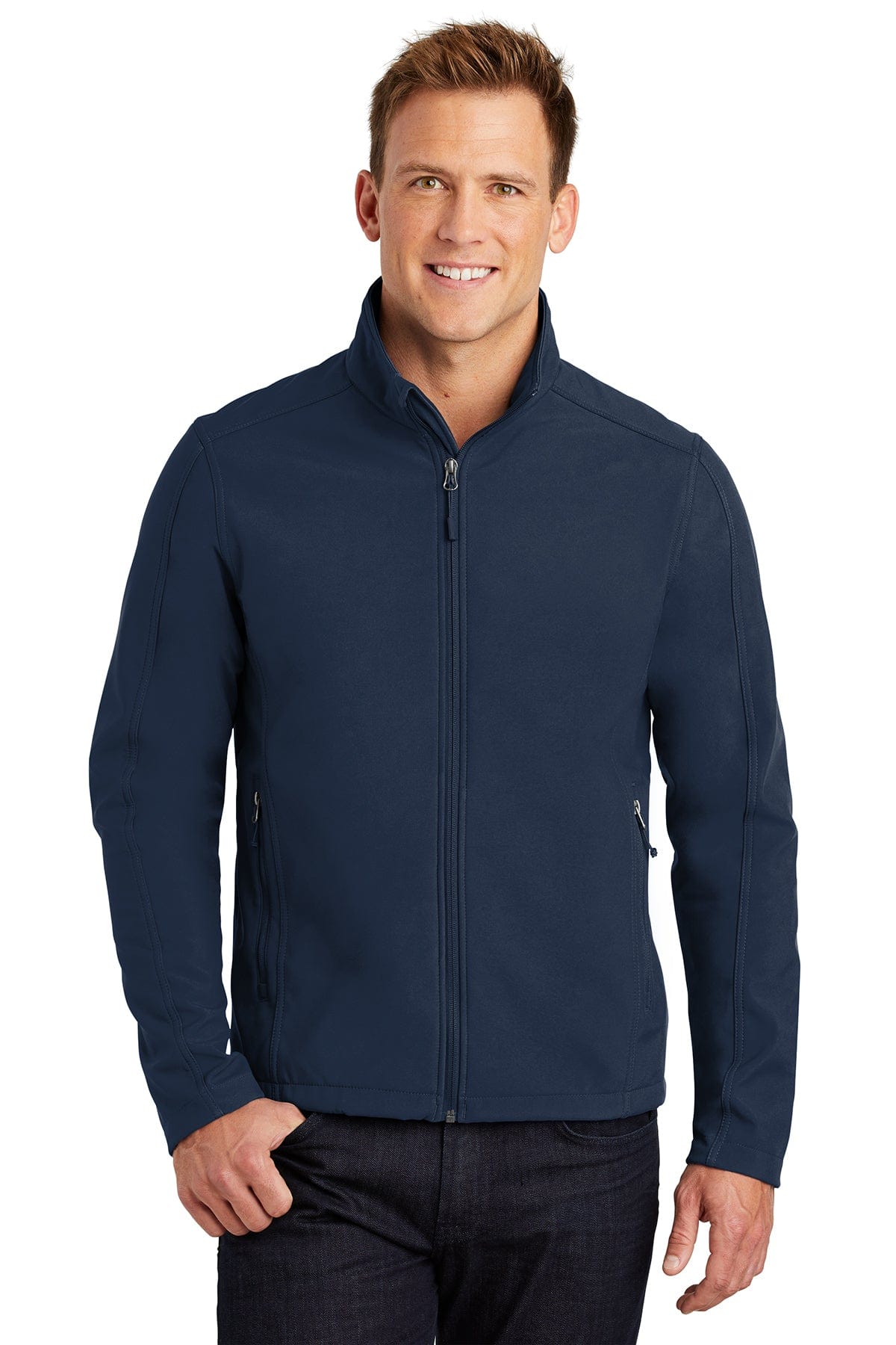 Equestrian Team Apparel Custom Team Jackets Over the Moon Soft Shell Jacket / Blue Navy equestrian team apparel online tack store mobile tack store custom farm apparel custom show stable clothing equestrian lifestyle horse show clothing riding clothes horses equestrian tack store