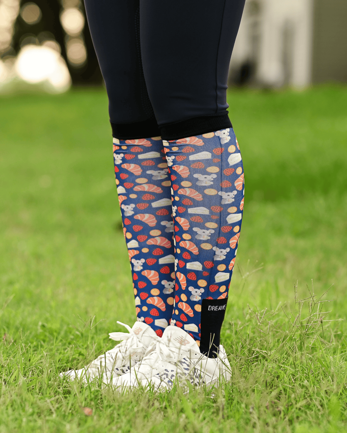 dreamers & schemers Boot Socks Dreamers & Schemers- Merci equestrian team apparel online tack store mobile tack store custom farm apparel custom show stable clothing equestrian lifestyle horse show clothing riding clothes Dreamers & Schemers- Merci horses equestrian tack store