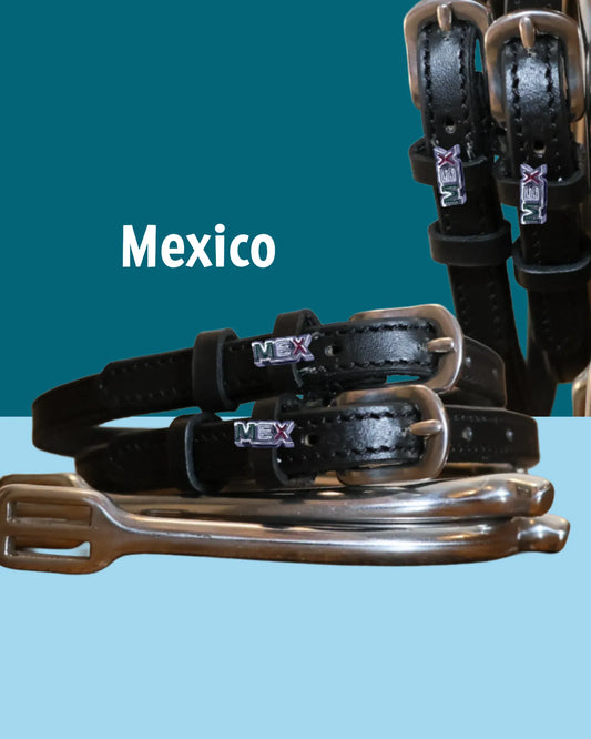 ManeJane Spur Straps Spur Straps- Flag (Mexico) equestrian team apparel online tack store mobile tack store custom farm apparel custom show stable clothing equestrian lifestyle horse show clothing riding clothes ManeJane Frogger Spur Straps horses equestrian tack store