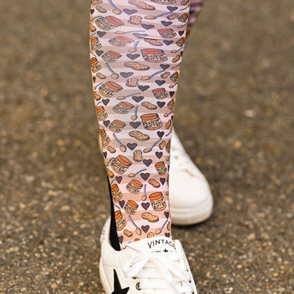 dreamers & schemers Boot Sock Dreamers & Schemers- Nuts About You equestrian team apparel online tack store mobile tack store custom farm apparel custom show stable clothing equestrian lifestyle horse show clothing riding clothes Unicorns & Fluffy Clouds Horse Riding  Boot Socks horses equestrian tack store