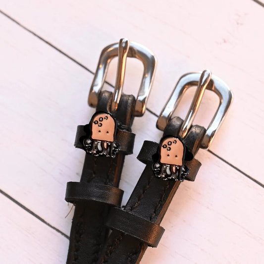 ManeJane Spur Straps Spur Straps- Octopus equestrian team apparel online tack store mobile tack store custom farm apparel custom show stable clothing equestrian lifestyle horse show clothing riding clothes ManeJane Frogger Spur Straps horses equestrian tack store