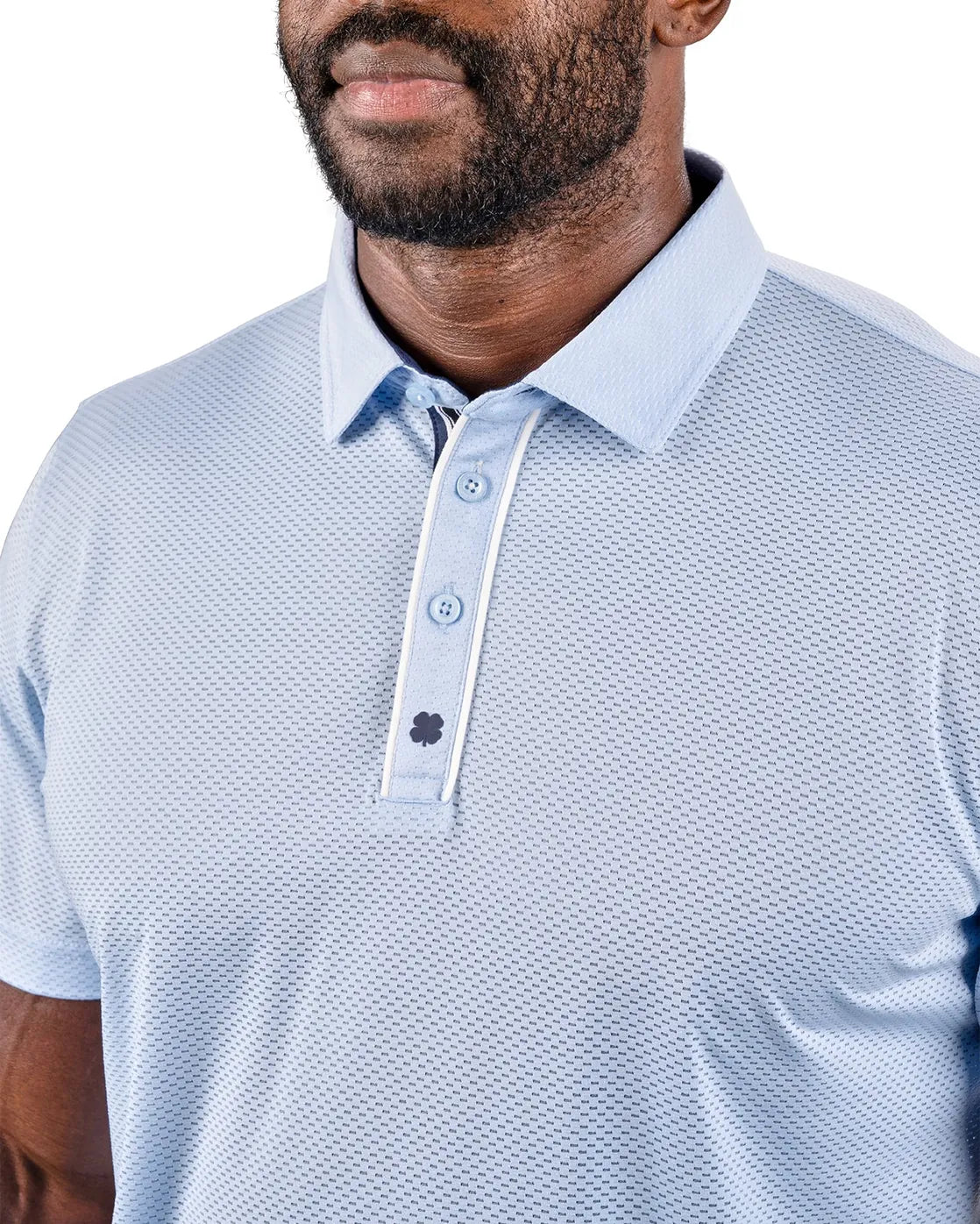 Black Clover Polo Shirt Peri Blue / S Black Clover- Ollie Polo equestrian team apparel online tack store mobile tack store custom farm apparel custom show stable clothing equestrian lifestyle horse show clothing riding clothes Black Clover- Ollie Polo horses equestrian tack store