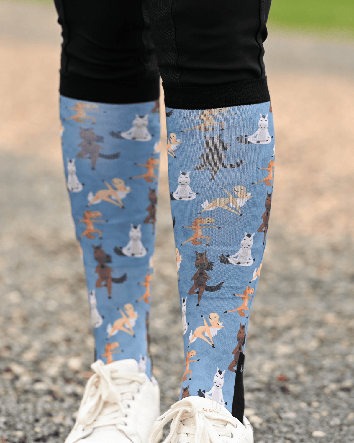 dreamers & schemers Boot Socks Dreamers & Schemers- Pony Pilates equestrian team apparel online tack store mobile tack store custom farm apparel custom show stable clothing equestrian lifestyle horse show clothing riding clothes Dreamers & Schemers- Pony Pilates horses equestrian tack store