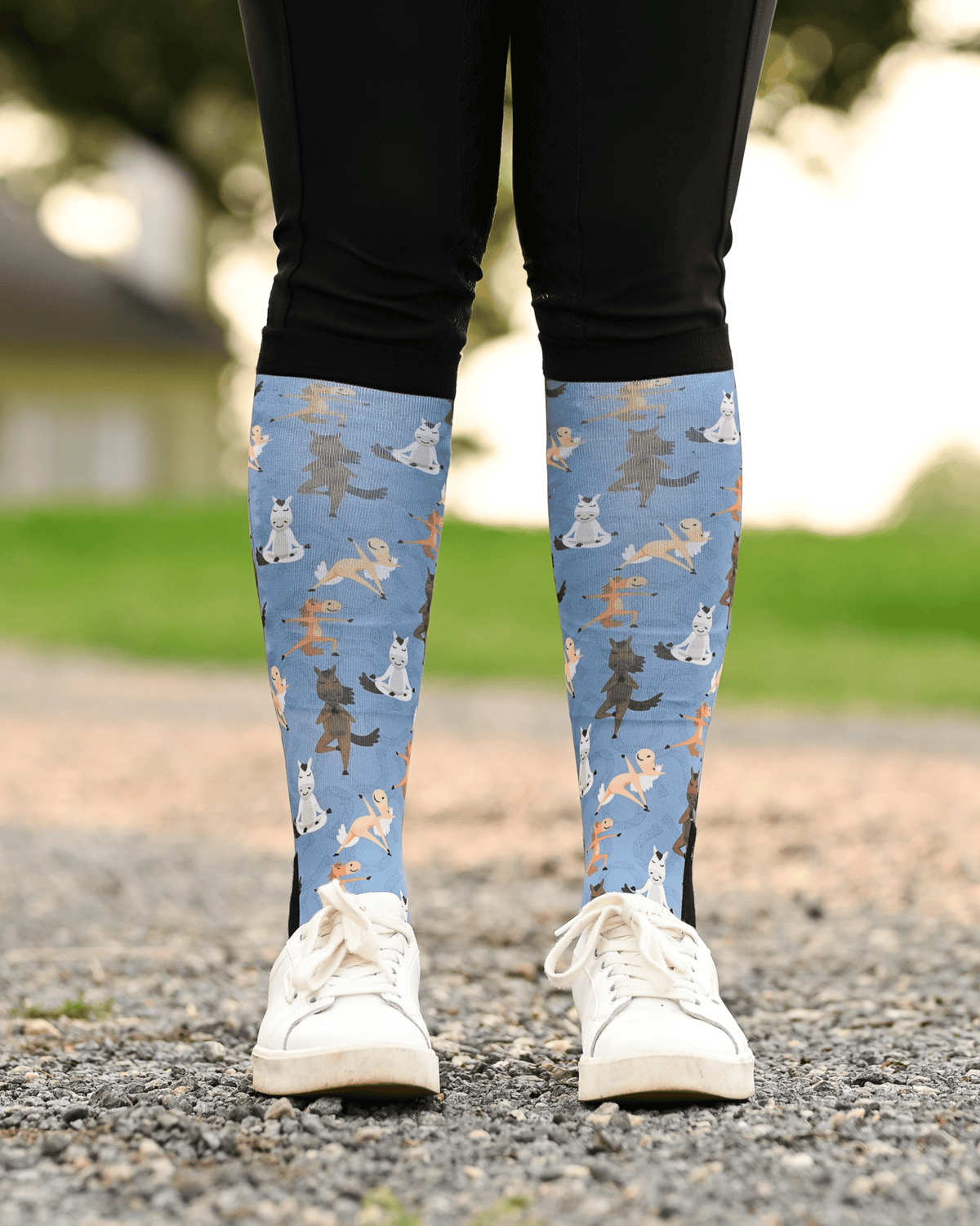 dreamers & schemers Boot Socks Dreamers & Schemers- Pony Pilates equestrian team apparel online tack store mobile tack store custom farm apparel custom show stable clothing equestrian lifestyle horse show clothing riding clothes Dreamers & Schemers- Pony Pilates horses equestrian tack store