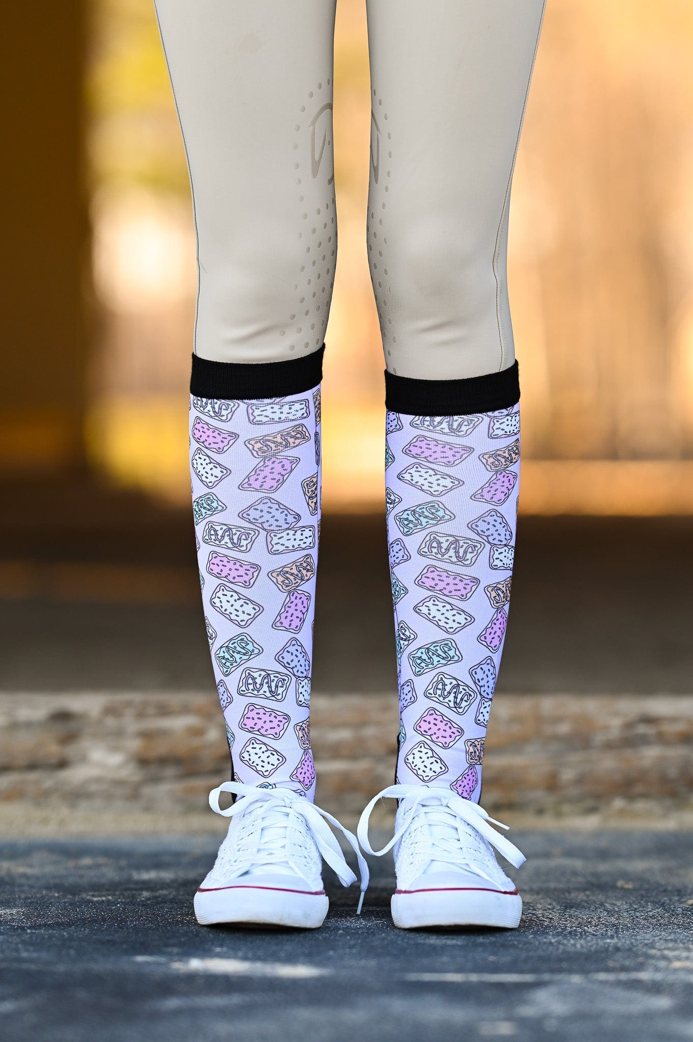 dreamers & schemers Boot Sock Dreamers & Schemers- Pop Tart equestrian team apparel online tack store mobile tack store custom farm apparel custom show stable clothing equestrian lifestyle horse show clothing riding clothes horses equestrian tack store