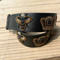 Zinj Designs Queen Bee Black/gold / XXS Belt- 1.75" Beaded Assorted Designs pg.4 equestrian team apparel online tack store mobile tack store custom farm apparel custom show stable clothing equestrian lifestyle horse show clothing riding clothes horses equestrian tack store