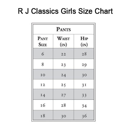 RJ Classics- Avery Girls Breeches Whites