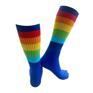 C4 Belts Socks Rainbow C4- Riding Socks Crew Socks equestrian team apparel online tack store mobile tack store custom farm apparel custom show stable clothing equestrian lifestyle horse show clothing riding clothes horses equestrian tack store