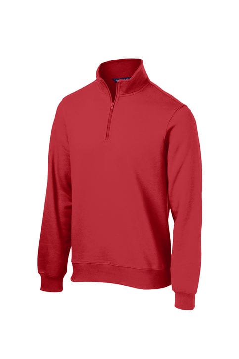 Equestrian Team Apparel Men's Shirts XS / Red Custom- 1/4 Zip Pullover (Men's) equestrian team apparel online tack store mobile tack store custom farm apparel custom show stable clothing equestrian lifestyle horse show clothing riding clothes Custom- 1/4 Zip Pullover (Men's) horses equestrian tack store