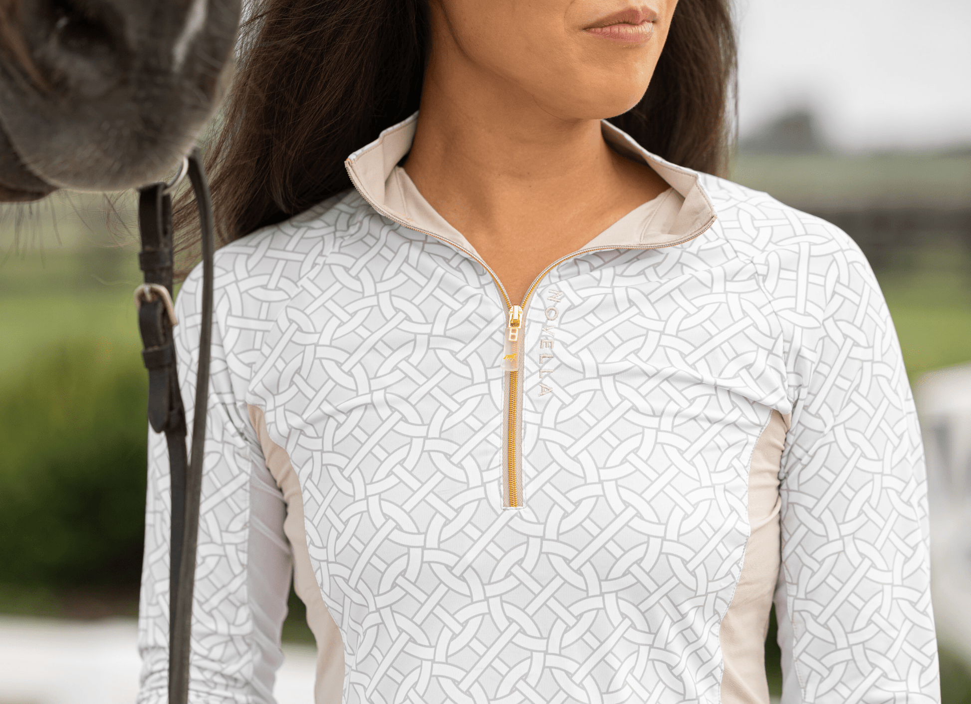 Novella Equestrian Women's Shirt Novella Equestrian- The Quill equestrian team apparel online tack store mobile tack store custom farm apparel custom show stable clothing equestrian lifestyle horse show clothing riding clothes horses equestrian tack store