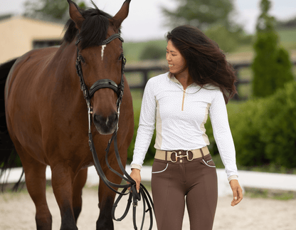 Novella Equestrian Women's Shirt Novella Equestrian- The Quill equestrian team apparel online tack store mobile tack store custom farm apparel custom show stable clothing equestrian lifestyle horse show clothing riding clothes horses equestrian tack store