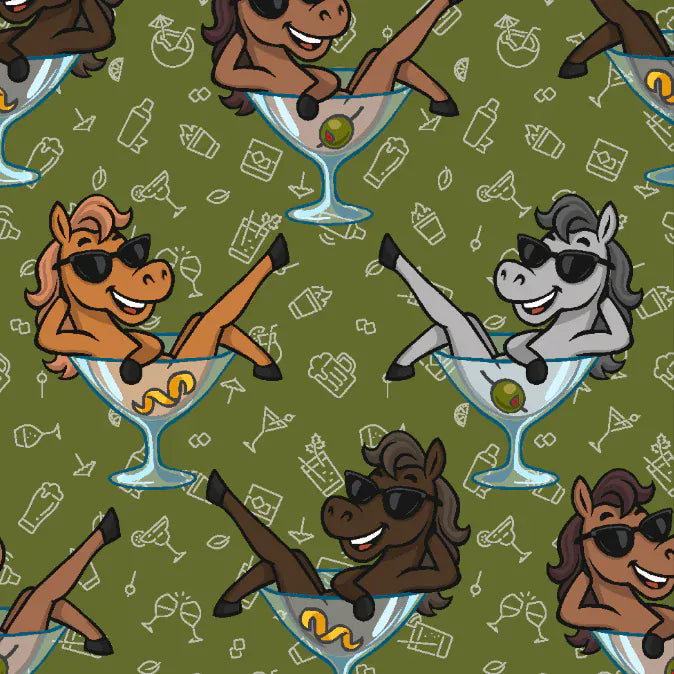 dreamers & schemers Boot Sock Dreamers & Schemers- Shaken not Stirred Pair & a Spare equestrian team apparel online tack store mobile tack store custom farm apparel custom show stable clothing equestrian lifestyle horse show clothing riding clothes Unicorns & Fluffy Clouds Horse Riding  Boot Socks horses equestrian tack store