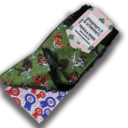 dreamers & schemers Boot Sock Dreamers & Schemers- Shaken not Stirred Pair & a Spare equestrian team apparel online tack store mobile tack store custom farm apparel custom show stable clothing equestrian lifestyle horse show clothing riding clothes Unicorns & Fluffy Clouds Horse Riding  Boot Socks horses equestrian tack store