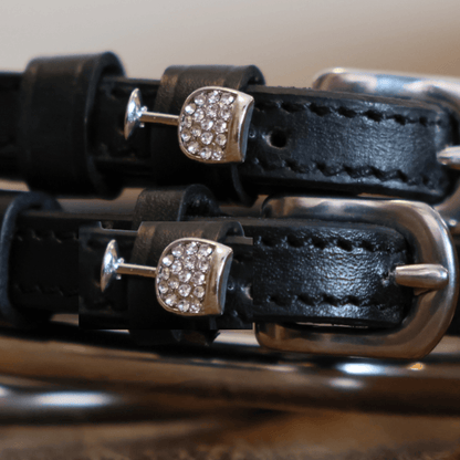 Spur Straps- Wine Glass w/Bling