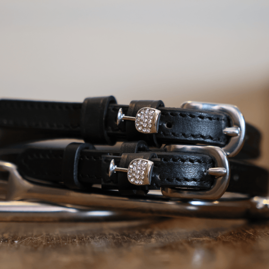 Spur Straps- Wine Glass w/Bling
