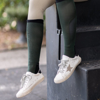 dreamers & schemers Socks Dreamers & Schemers- Simple Solids (Dark Hunter Green) equestrian team apparel online tack store mobile tack store custom farm apparel custom show stable clothing equestrian lifestyle horse show clothing riding clothes Dreamers & Schemers- Simple Solids (Dark Hunter Green) horses equestrian tack store