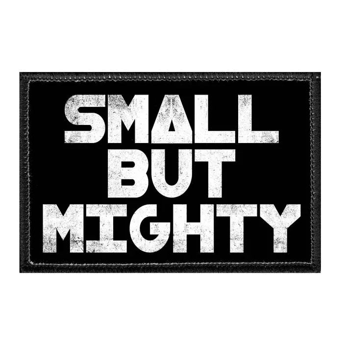 pull patch Hats Small But Mighty Pull Patch- Removable Patches (Lifestyle) equestrian team apparel online tack store mobile tack store custom farm apparel custom show stable clothing equestrian lifestyle horse show clothing riding clothes Pull Patch- Removable Patches (Lifestyle) horses equestrian tack store
