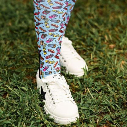 dreamers & schemers Boot Sock Dreamers & Schemers- Snack Attack equestrian team apparel online tack store mobile tack store custom farm apparel custom show stable clothing equestrian lifestyle horse show clothing riding clothes Unicorns & Fluffy Clouds Horse Riding  Boot Socks horses equestrian tack store