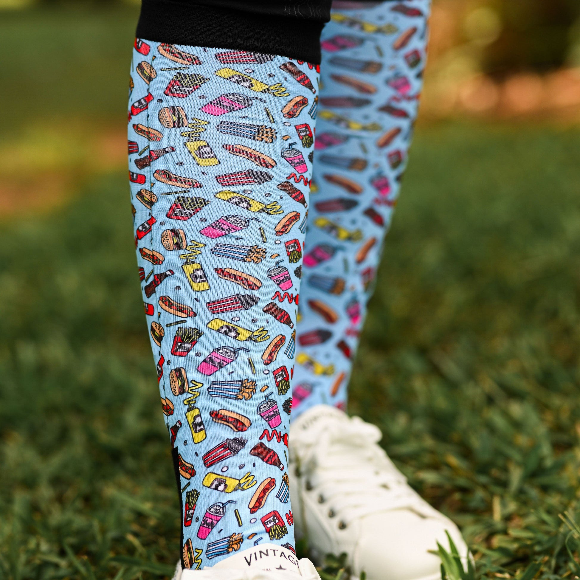 dreamers & schemers Boot Sock Dreamers & Schemers- Snack Attack equestrian team apparel online tack store mobile tack store custom farm apparel custom show stable clothing equestrian lifestyle horse show clothing riding clothes Unicorns & Fluffy Clouds Horse Riding  Boot Socks horses equestrian tack store