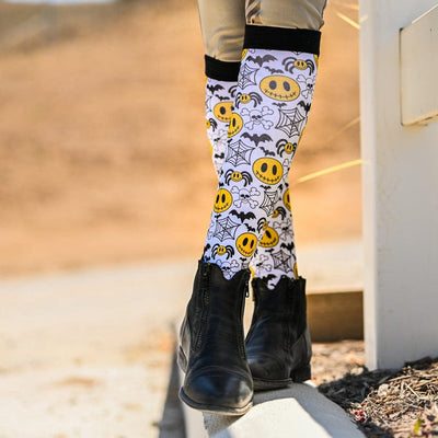 Dreamers & Schemers Socks Dreamers & Schemers- Spooky Smile equestrian team apparel online tack store mobile tack store custom farm apparel custom show stable clothing equestrian lifestyle horse show clothing riding clothes horses equestrian tack store