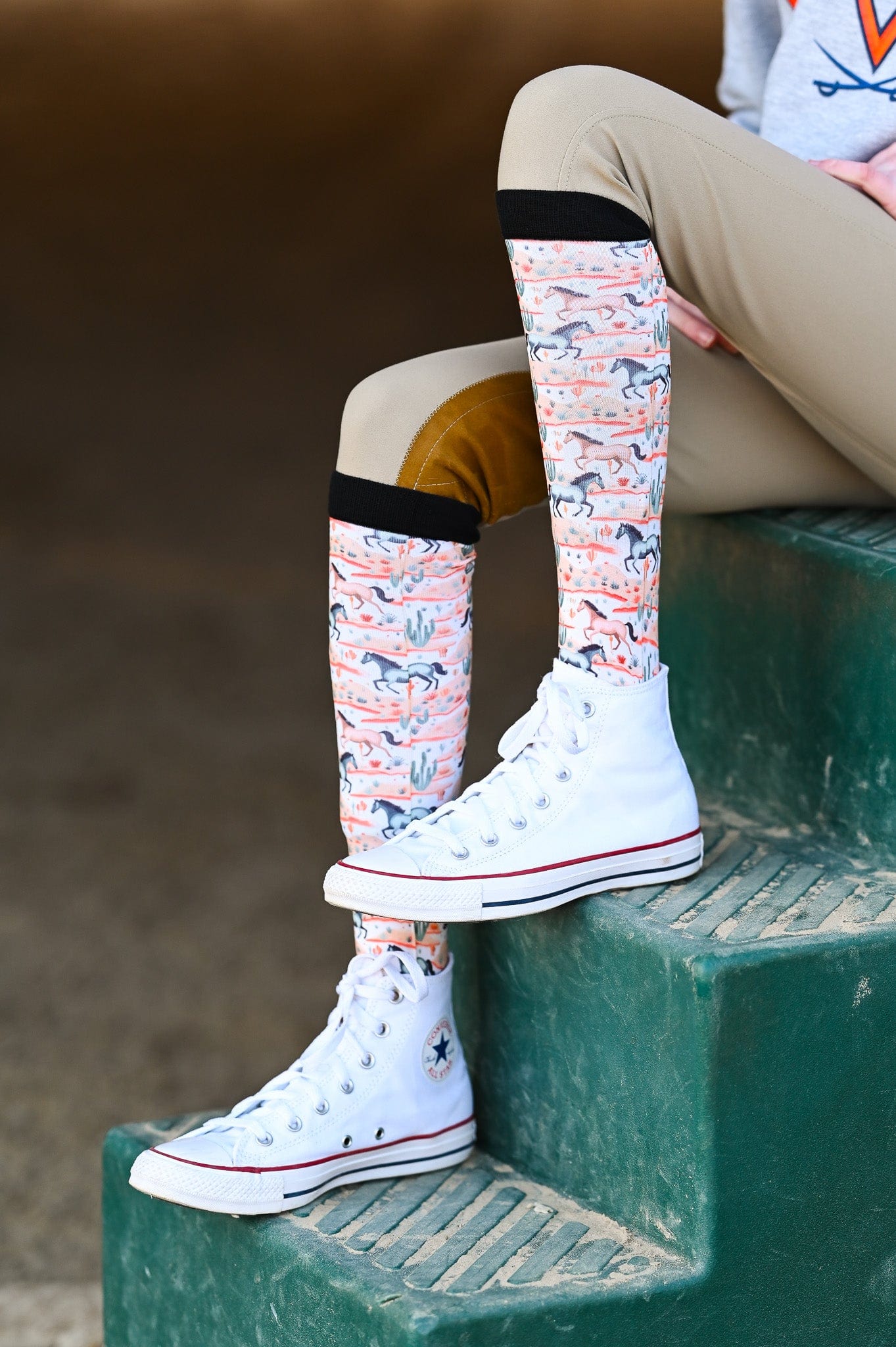 Dreamers & Schemers Socks Dreamers & Schemers- Spring Desert equestrian team apparel online tack store mobile tack store custom farm apparel custom show stable clothing equestrian lifestyle horse show clothing riding clothes horses equestrian tack store
