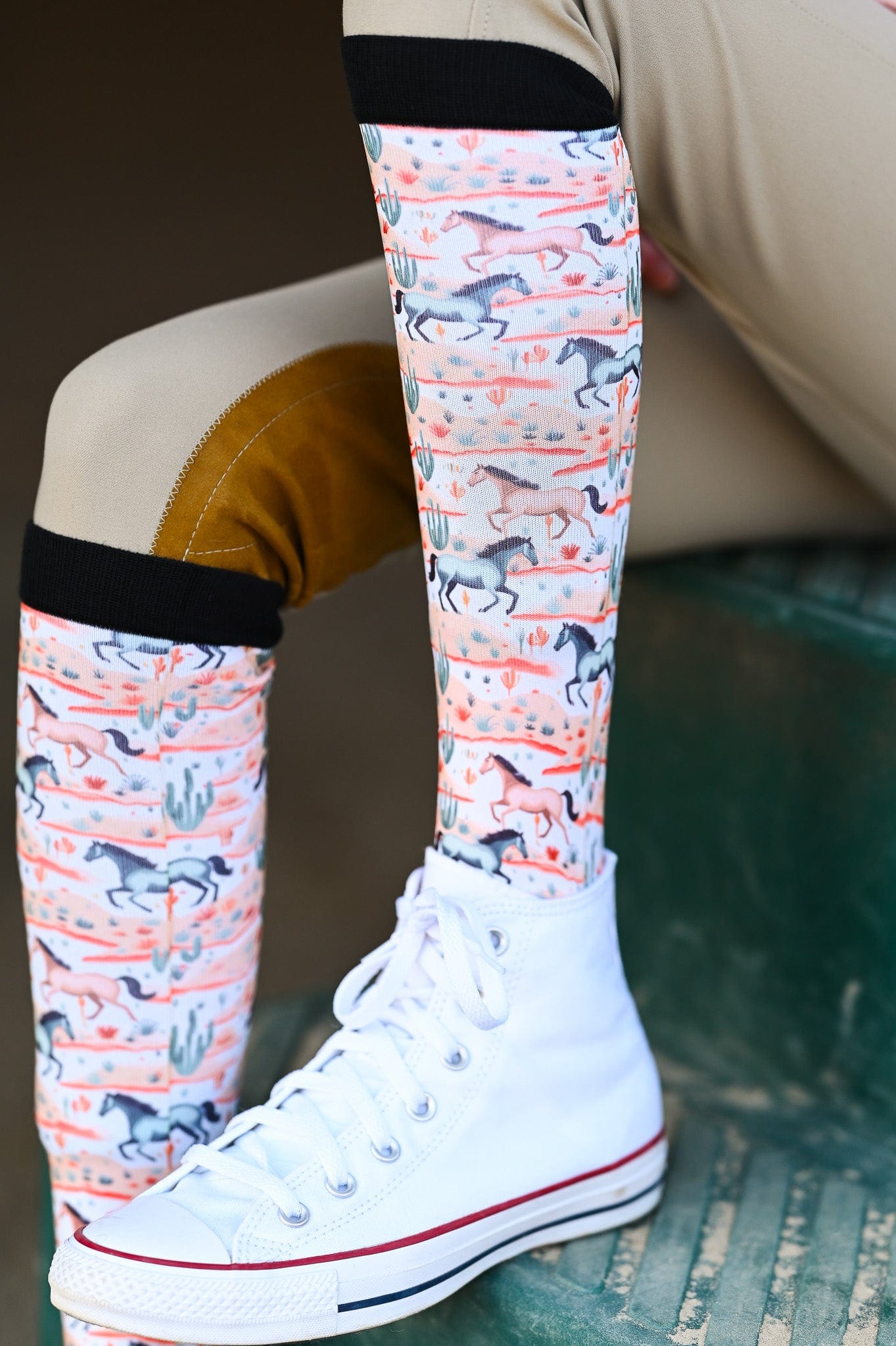 Dreamers & Schemers Socks Dreamers & Schemers- Spring Desert equestrian team apparel online tack store mobile tack store custom farm apparel custom show stable clothing equestrian lifestyle horse show clothing riding clothes horses equestrian tack store