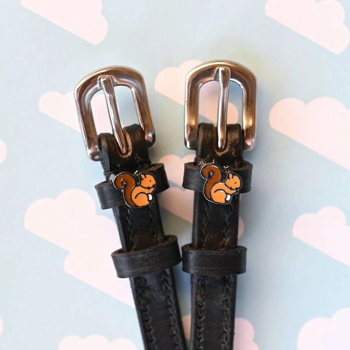 ManeJane Spur Straps Spur Straps- Squirrel equestrian team apparel online tack store mobile tack store custom farm apparel custom show stable clothing equestrian lifestyle horse show clothing riding clothes ManeJane Frogger Spur Straps horses equestrian tack store