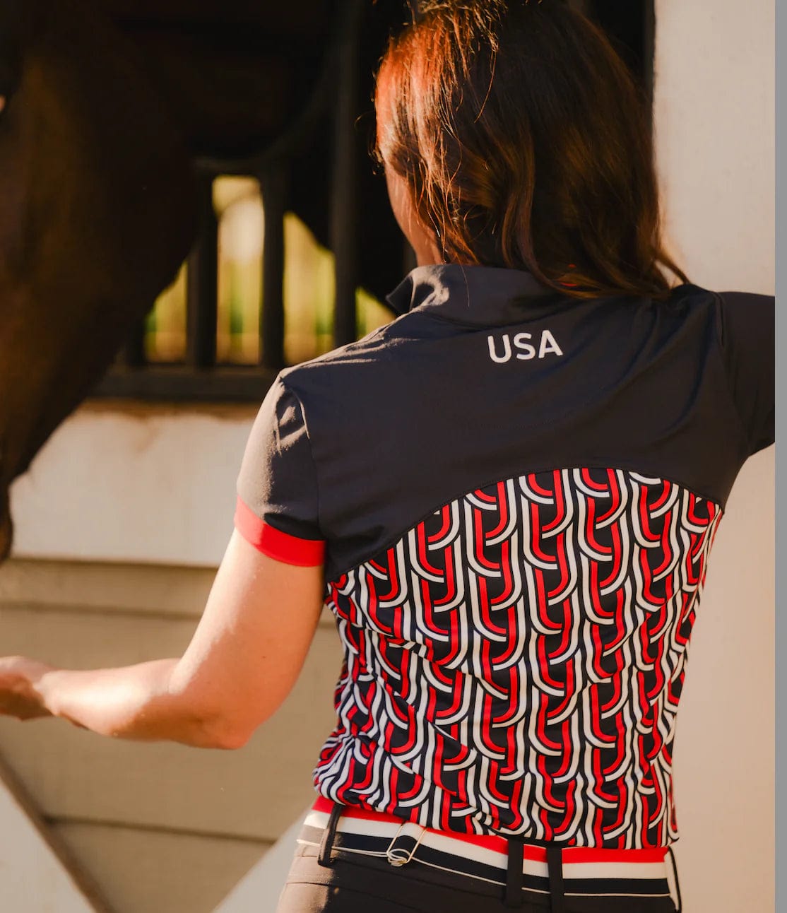 Novella Equestrian Apparel & Accessories Novella Equestrian- The Team Shirt Short Sleeve equestrian team apparel online tack store mobile tack store custom farm apparel custom show stable clothing equestrian lifestyle horse show clothing riding clothes horses equestrian tack store