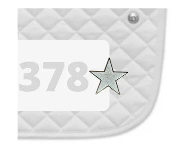 DBC Shining Star DBC- Number Pin Charms equestrian team apparel online tack store mobile tack store custom farm apparel custom show stable clothing equestrian lifestyle horse show clothing riding clothes horses equestrian tack store