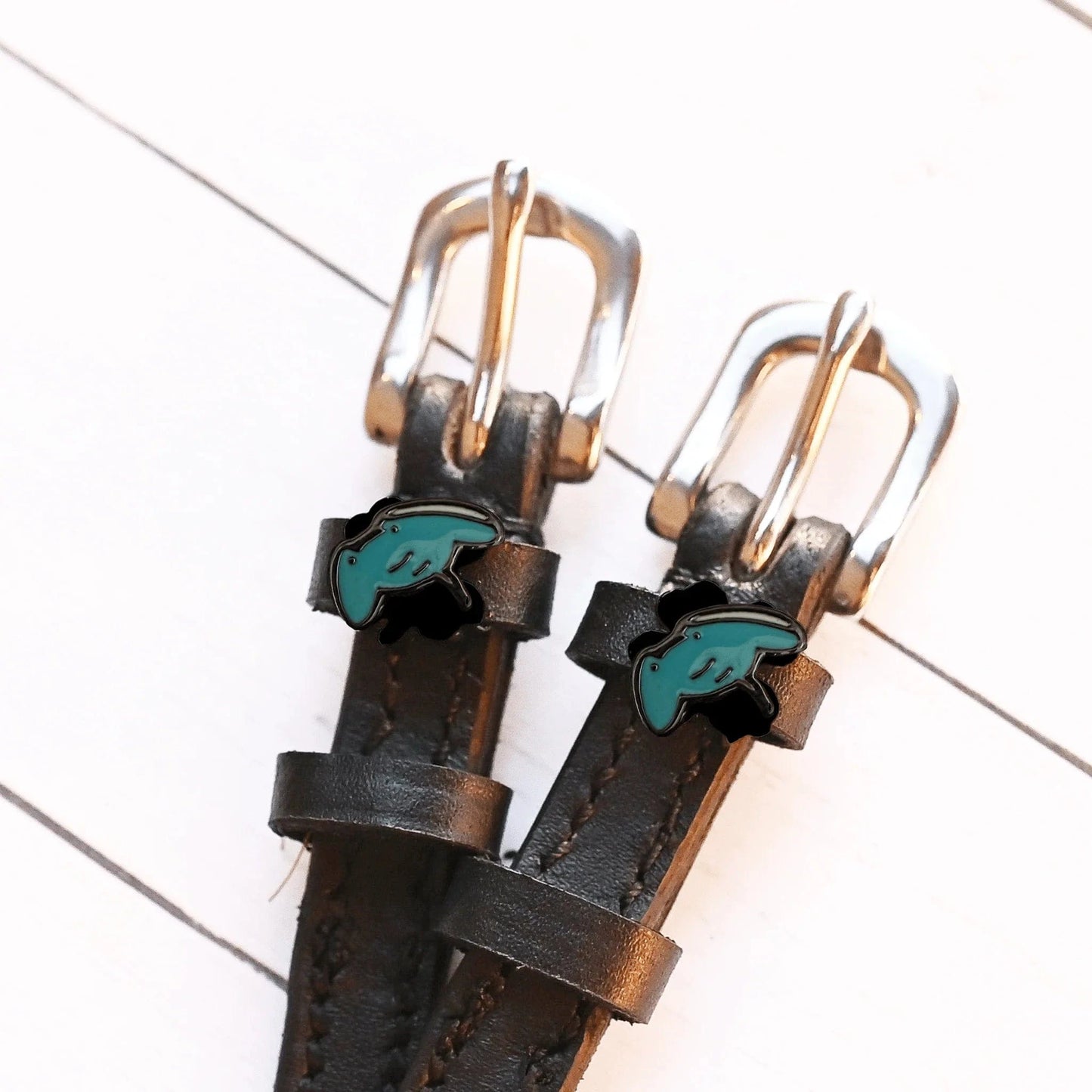 ManeJane Spur Straps Spur Straps- Stingray equestrian team apparel online tack store mobile tack store custom farm apparel custom show stable clothing equestrian lifestyle horse show clothing riding clothes ManeJane Frogger Spur Straps horses equestrian tack store