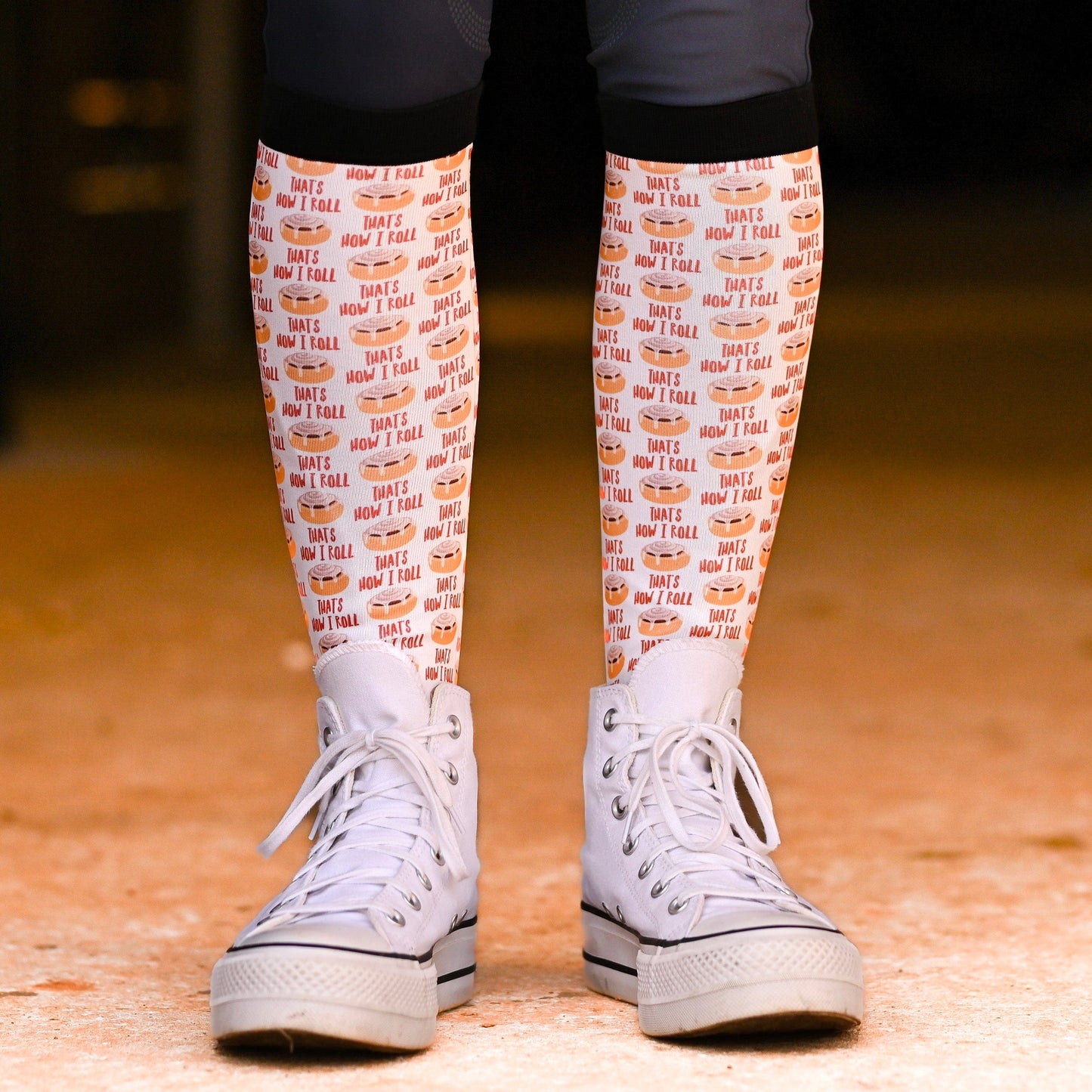 dreamers & schemers Boot Sock Dreamers & Schemers- That's How I Roll equestrian team apparel online tack store mobile tack store custom farm apparel custom show stable clothing equestrian lifestyle horse show clothing riding clothes Unicorns & Fluffy Clouds Horse Riding  Boot Socks horses equestrian tack store