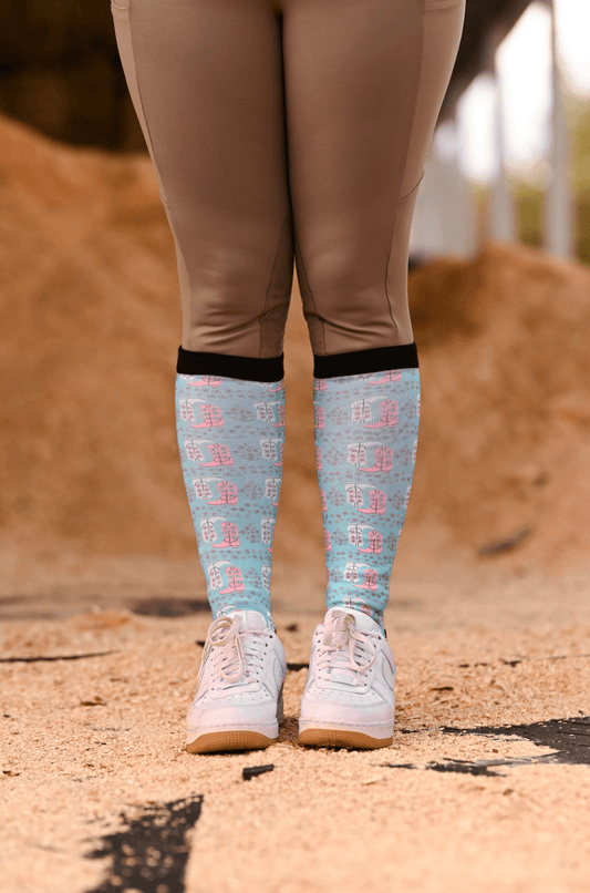dreamers & schemers Boot Sock Dreamers & Schemers- These Boots equestrian team apparel online tack store mobile tack store custom farm apparel custom show stable clothing equestrian lifestyle horse show clothing riding clothes horses equestrian tack store