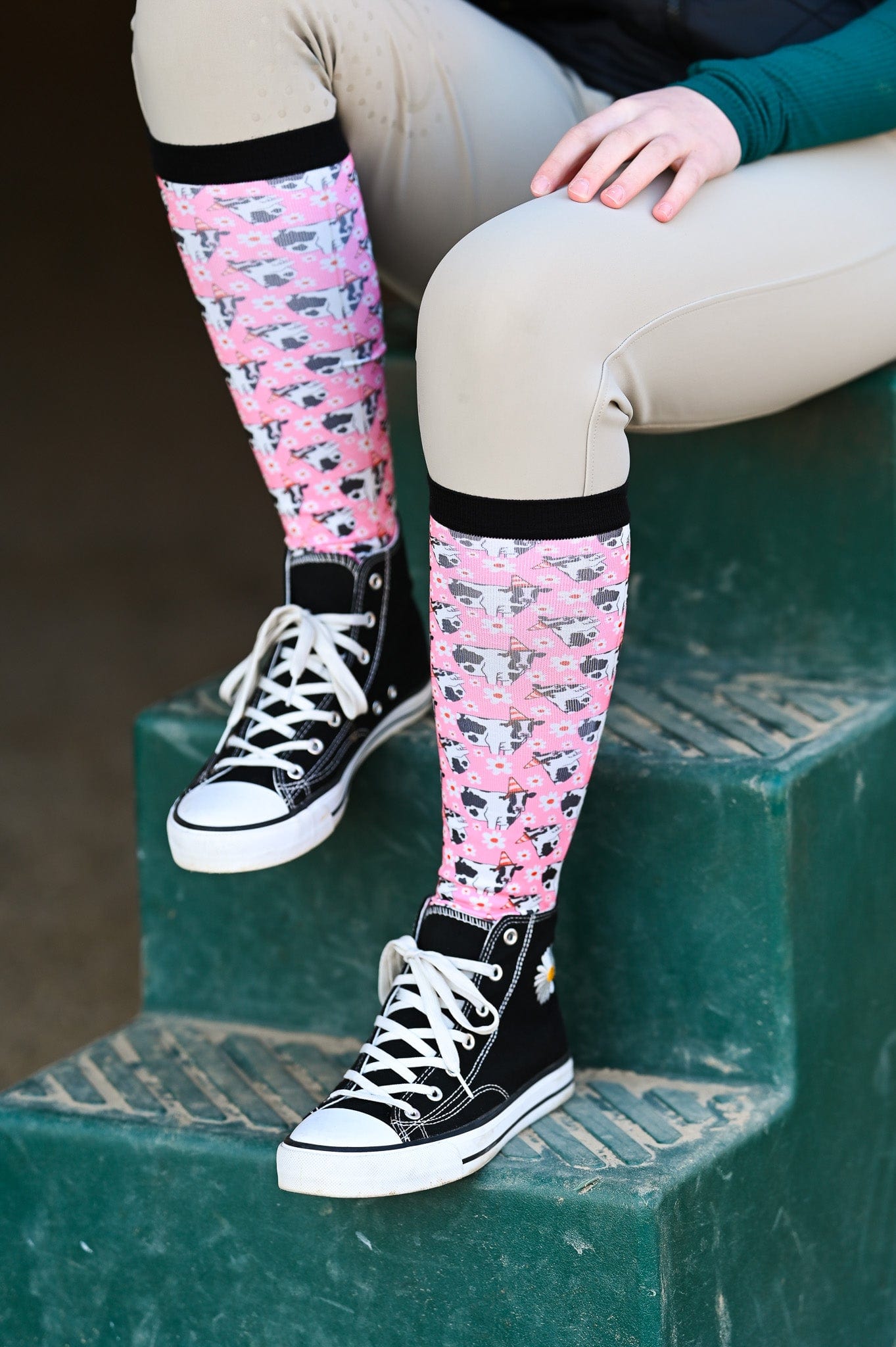 dreamers & schemers Boot Sock Dreamers & Schemers- Udder Chaos equestrian team apparel online tack store mobile tack store custom farm apparel custom show stable clothing equestrian lifestyle horse show clothing riding clothes horses equestrian tack store