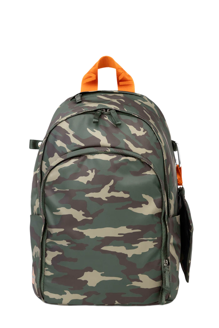 Veltri- Helmet Backpack Regular Size (Green Camo)