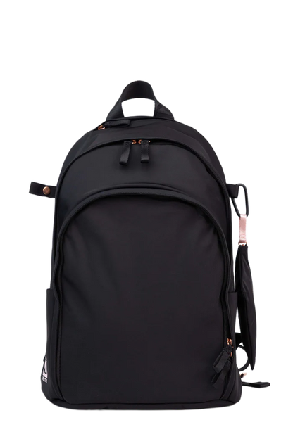 Veltri- Helmet Backpack Regular Size (Black Rose Gold)