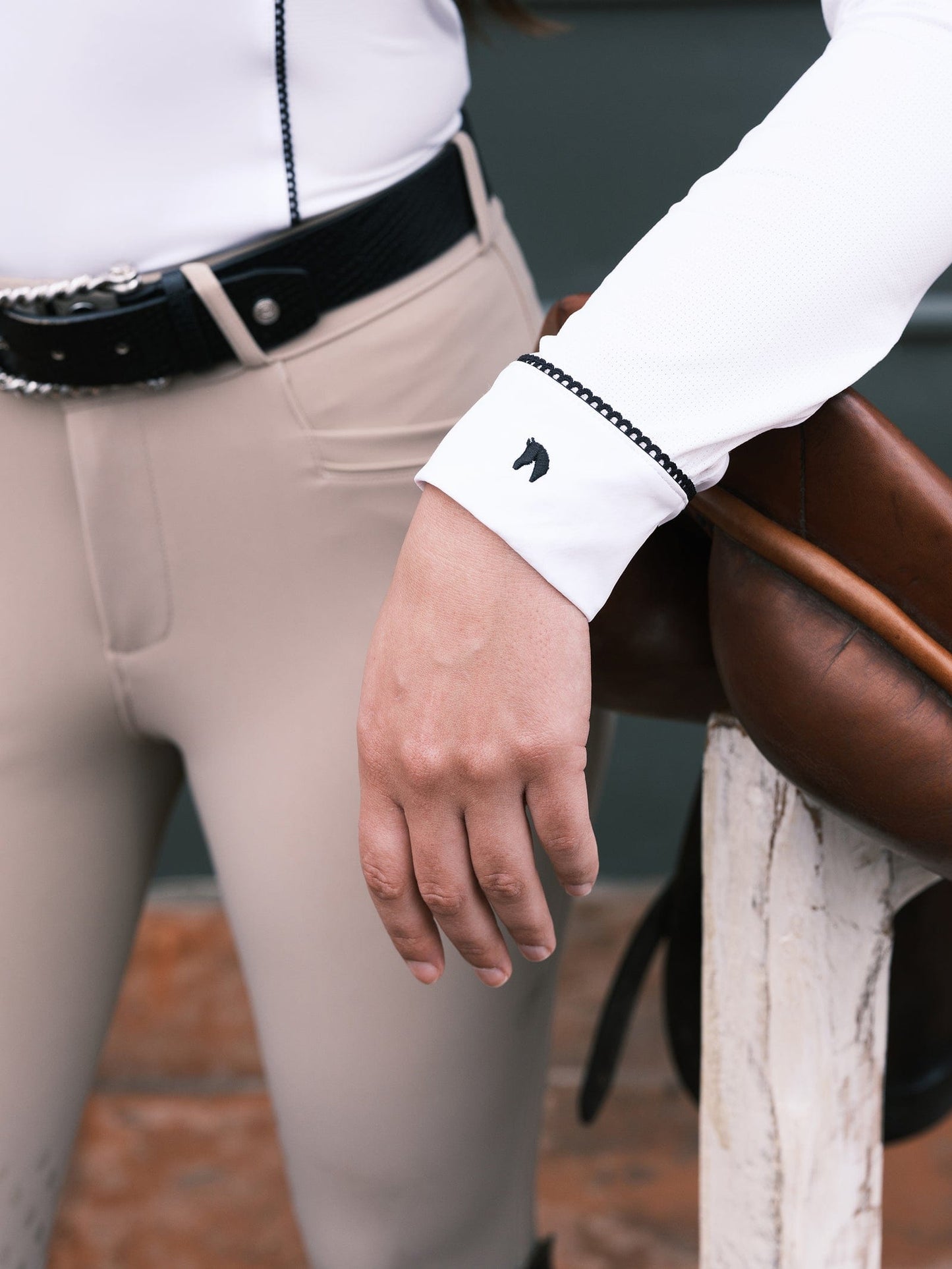 Hannah Childs Show Shirt Hannah Childs- Constance Heart Horse Show Shirt equestrian team apparel online tack store mobile tack store custom farm apparel custom show stable clothing equestrian lifestyle horse show clothing riding clothes Hannah Childs- Constance Heart Horse Show Shirt horses equestrian tack store